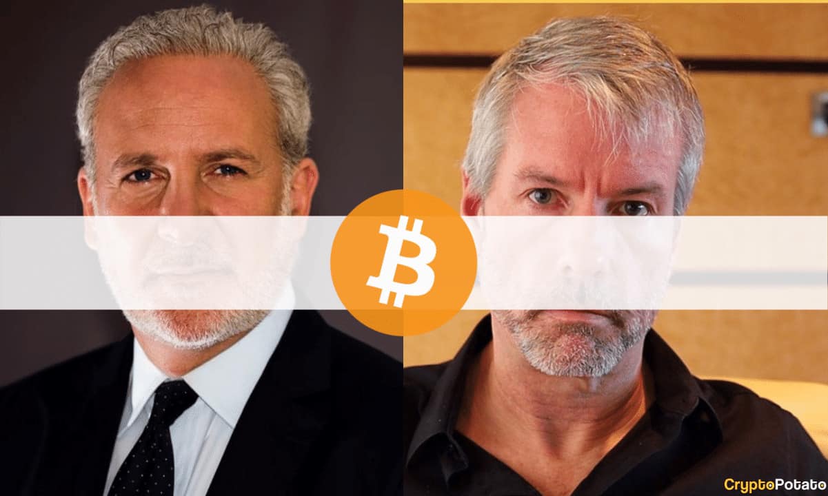 Michael Saylor Fights Back Against Peter Schiff's Accusations of Pumping Bitcoin